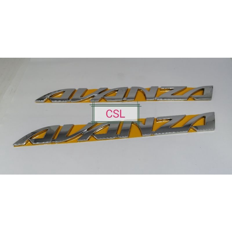 EMBLEM TULISAN AVANZA