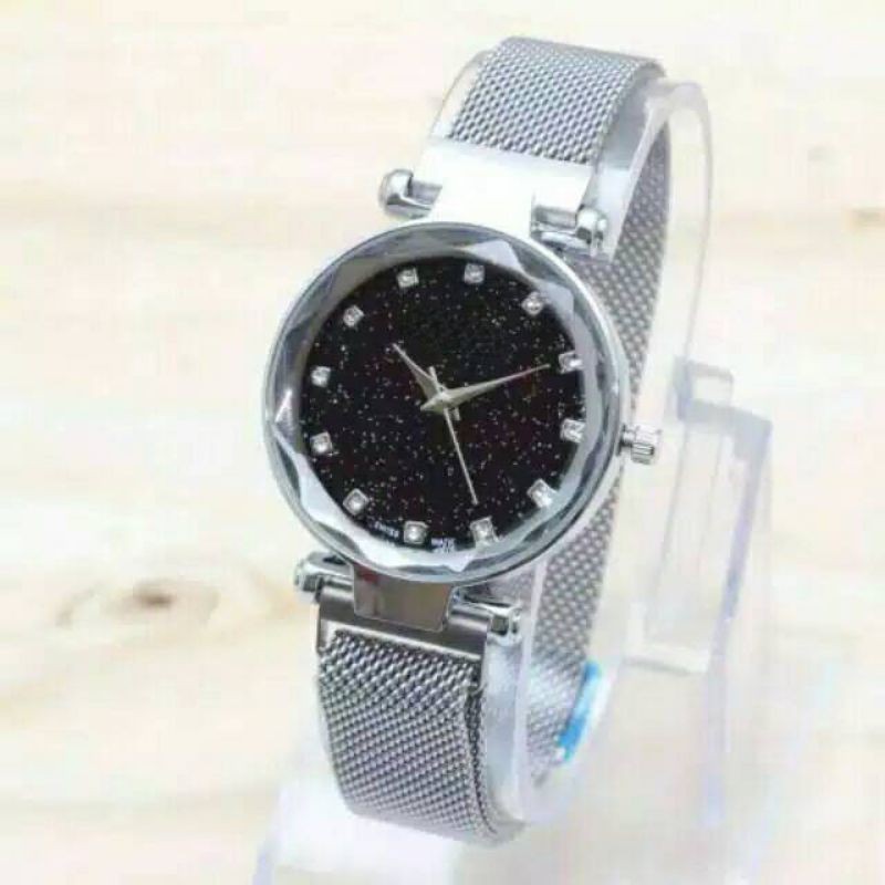 jam tangan Wanita Diyoor Magnetic Murah Permata  D728 READY BISA COD