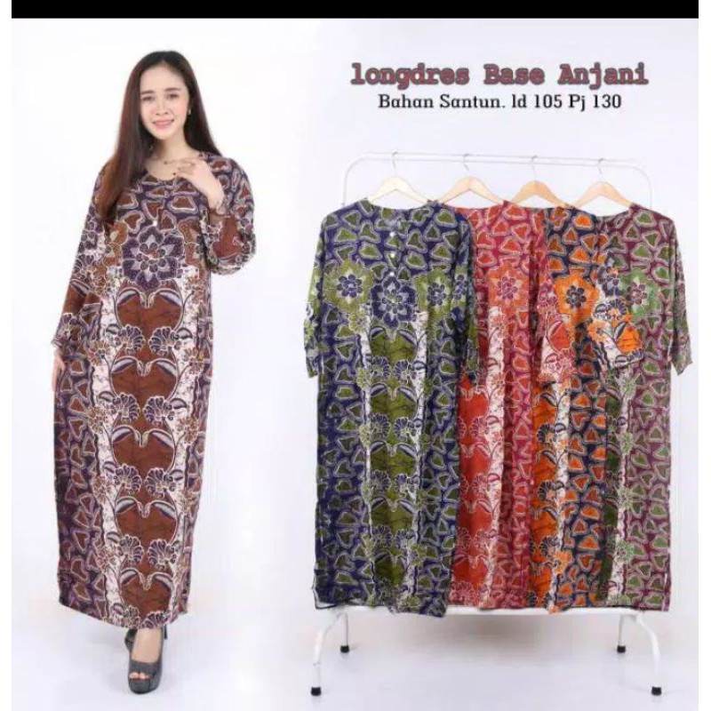 Daster Lengan panjang/Daster batik lengan panjang/Daster busui/daster pekalongan