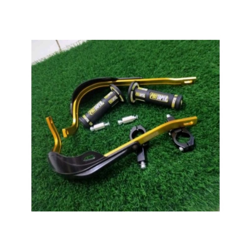 hand guard tulang + cover protaper paket grip protaper universal klx trail tracker crf xsr dll