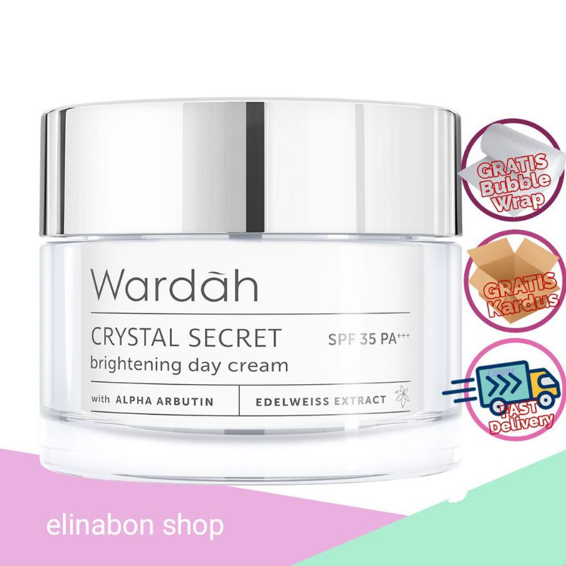 WARDAH CRYSTAL SECRET Brightening Day Cream 30gr, 9ml