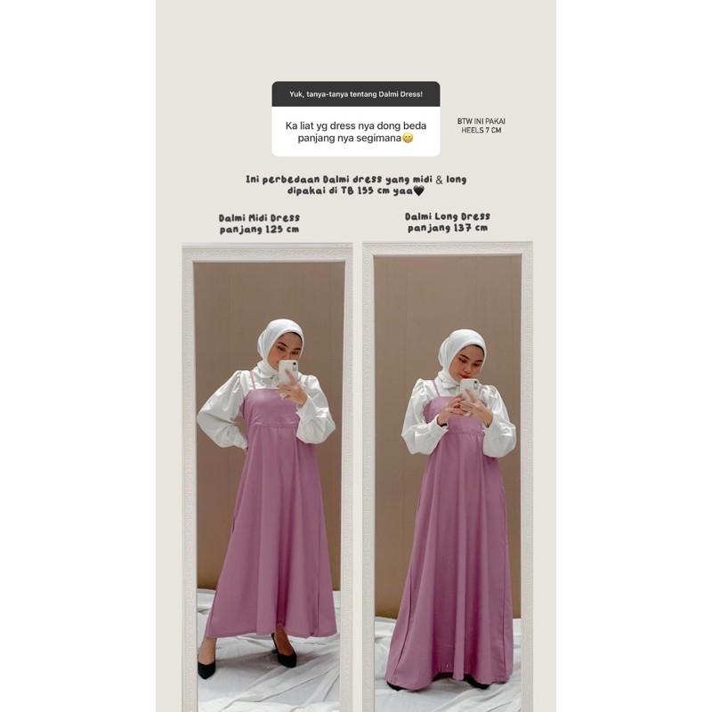 Dalmi Dress (Tidak Termasuk Kemeja)