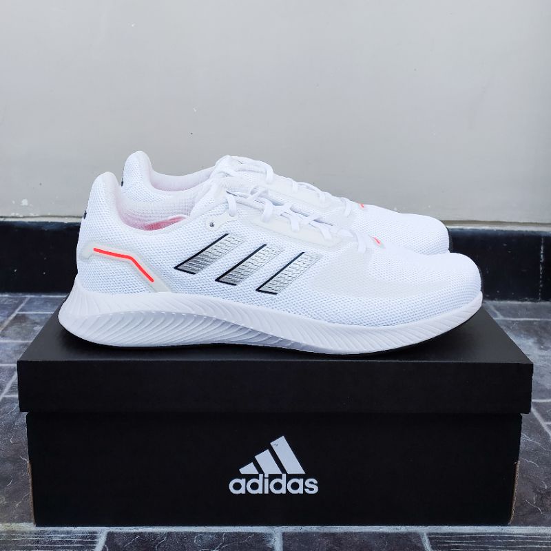 white adidas runfalcon