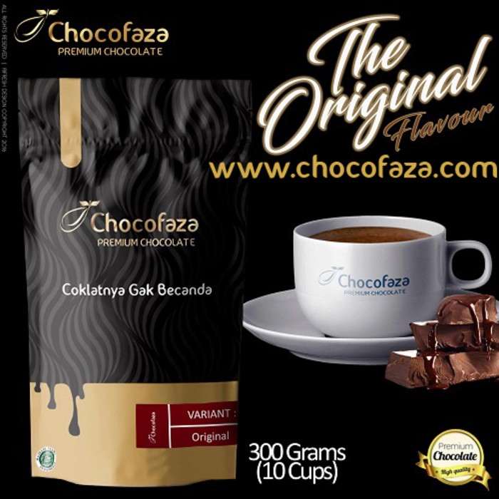 

Promo Coklat Bubuk Premium Chocofaza Original 300 Gr