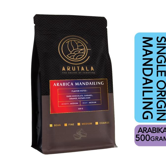 

Promo Awal tahun ARUTALA Kopi Arabika Mandailing 500 gram Promo Awal tahun