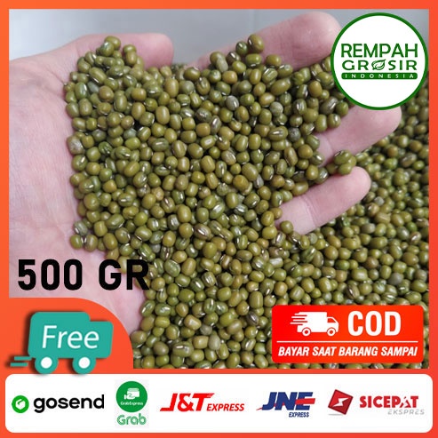 

Kacang Hijau Ijo Mung Bean Burma Birma Super Premium 500Gr | Green Soy 500 gr Gram Termurah Grosir