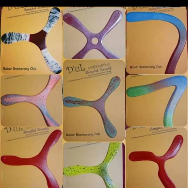 Boomerang (Alat Olah Raga)