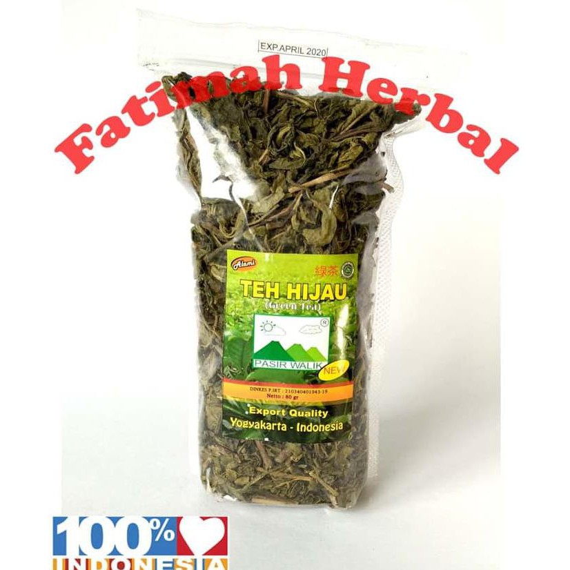 

Teh Hijau Export Quality Pasir Walik - Green Tea - 80 gram