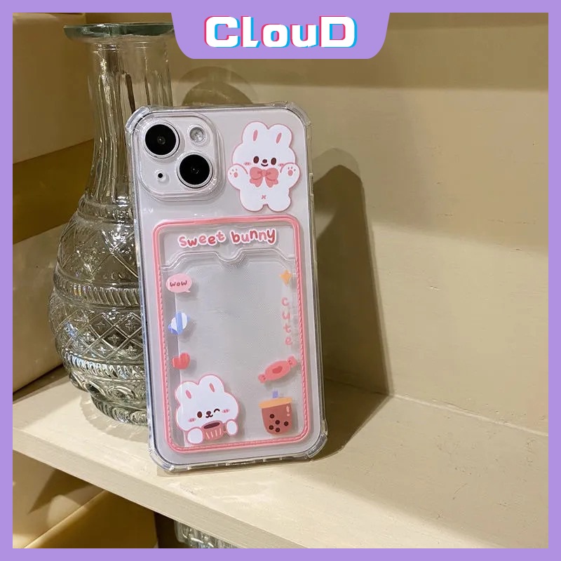 Casing Handphone Oppo A96 A16 A7 Reno 7 A12 A15s A15 A76 A35 A3s A5s A54 A74 A36 A11K A95 Motif Kelinci