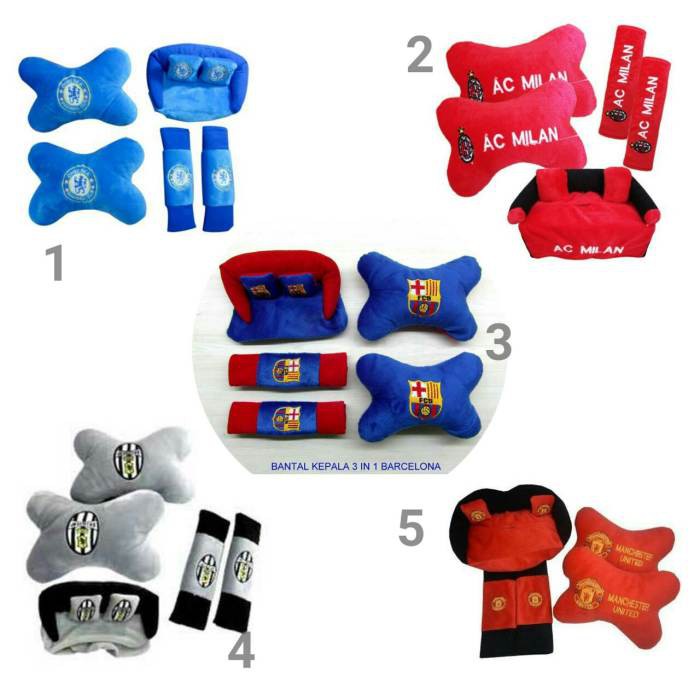 Paket Bantal Mobil - Sarung Seatbelt  9 PCS Grand All New Yaris 2014