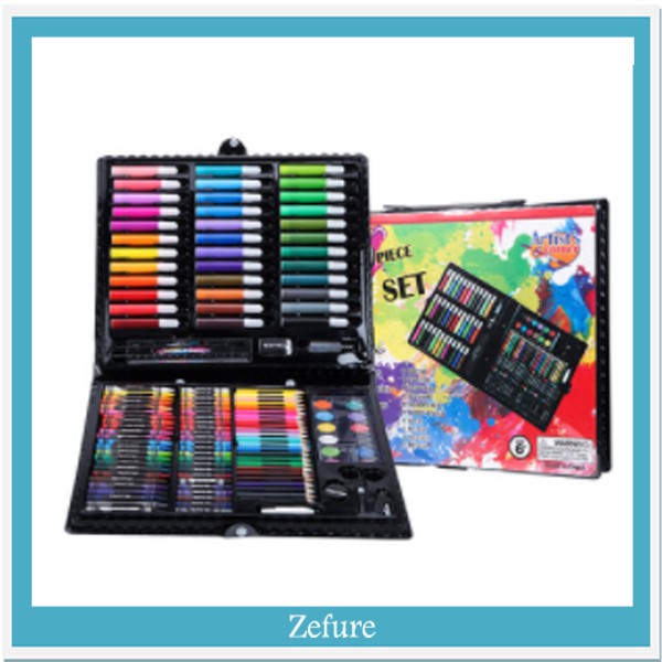 

Crayon krayon / oil pastel Crayon Set / Art Set / Peralatan Gambar Lukis isi 150 Alat Lukis Cat Warna Cat Air