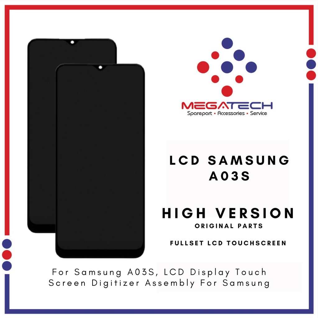 LCD Samsung A03S / Samsung A037 / Samsung A037F Fullset Touchscreen - ORI