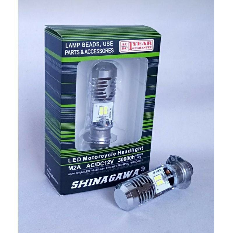 Lampu Depan H6 LED M2A DC 30000h Universal