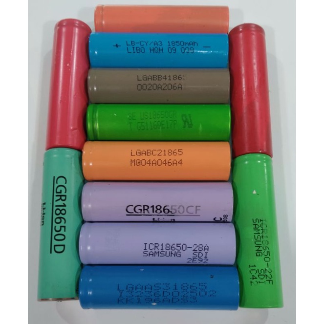 Baterai Lithium-ion Daya isi Ulang ( Bekas ORI Copotan )