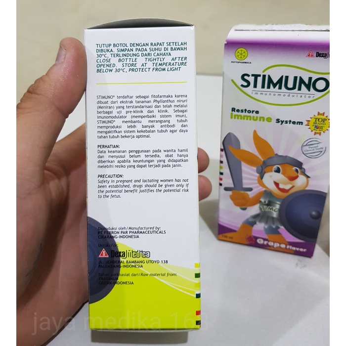 Anak-Vitamin- Stimuno Sirup Vitamin Anak 100Ml -Vitamin-Anak 750 Vitamin-Multivitamin-Kesehatan