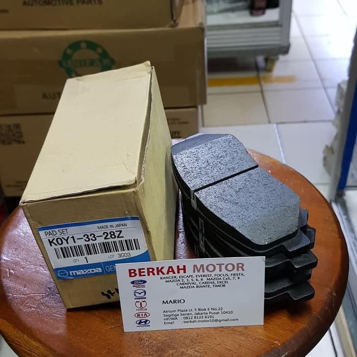 kampas rem depan cx5 brake pad depan cx5
