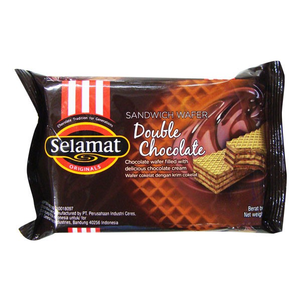 

Selamat Wafer Double Chocolate 60G