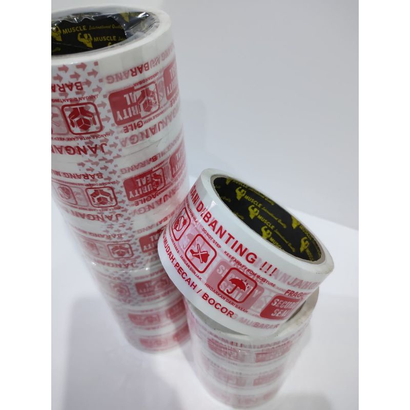 

LAKBAN FRAGILE ECER SATUAN MERAH/PUTIH