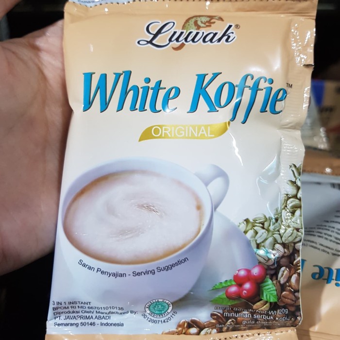 

[RENCENG / SACHET] LUWAK White Koffie Coffee Kopi Susu 20gr