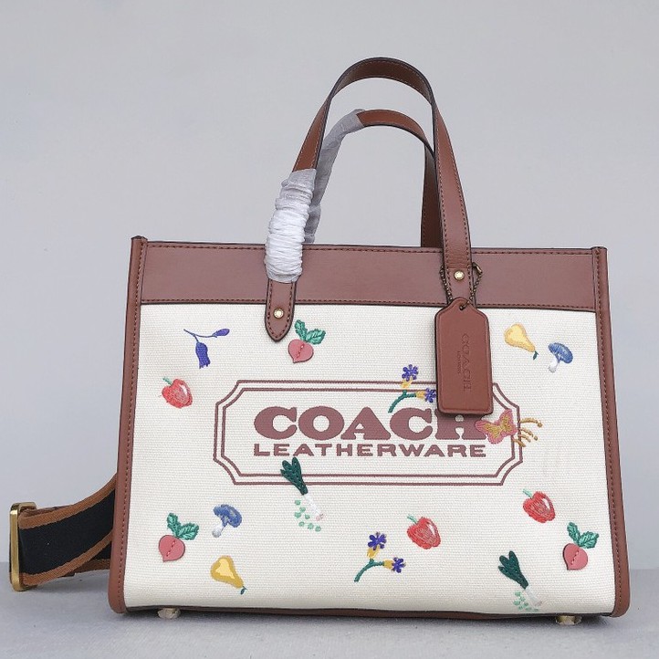 baru Coach C2773 Tas Wanita Tas Tote tas tote bag wanita kulit tas kulit anak sapi tas pundak wanita