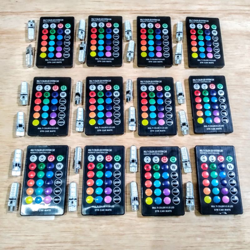 lampu senja/sen RGB remot wireles