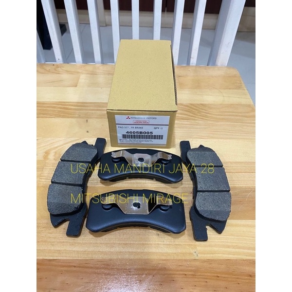 KAMPAS REM DEPAN BRAKE PAD MITSUBISHI MIRAGE GROSIR 4605B005 KD
