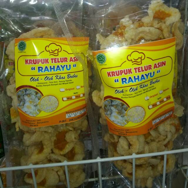 

Krupuk telor asin