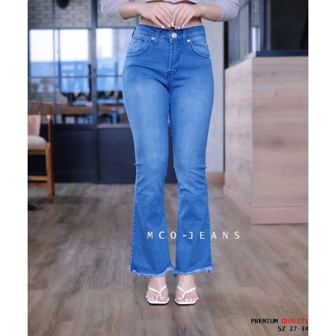 Celana Cutbray Rawis - Celana Wanita - Celana Jeans Wanita Terbaru Celana Import - SZ 27-34