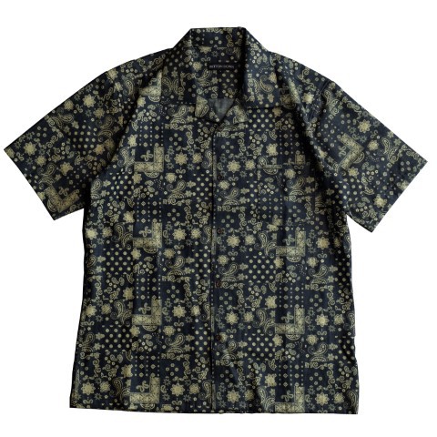 BANDANA CAMP COLLAR SHIRT