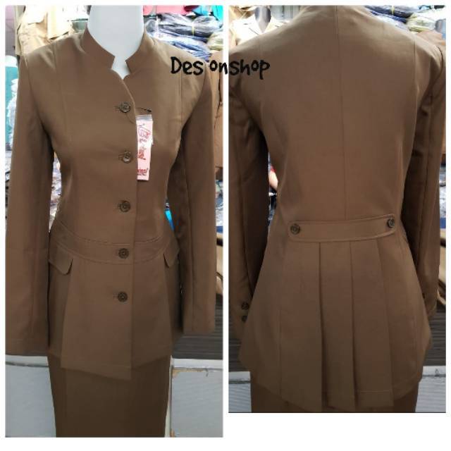 stelan blazer pemda aceh lipit lolani