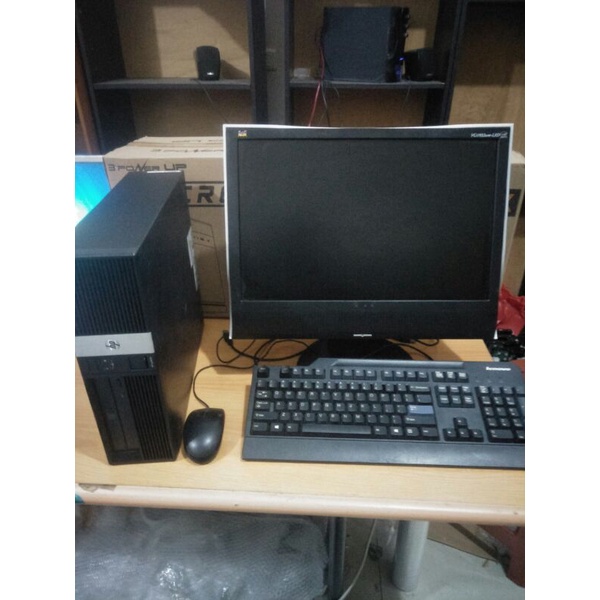 Komputer PC branded Lengkap dgn LCD widescreen intel core i3 mesin kuat berkualitas menawan