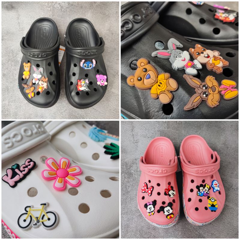 CROCS Jibbitz Character / Hiasan Sepatu Crocs Clog Anak Pria Wanita
