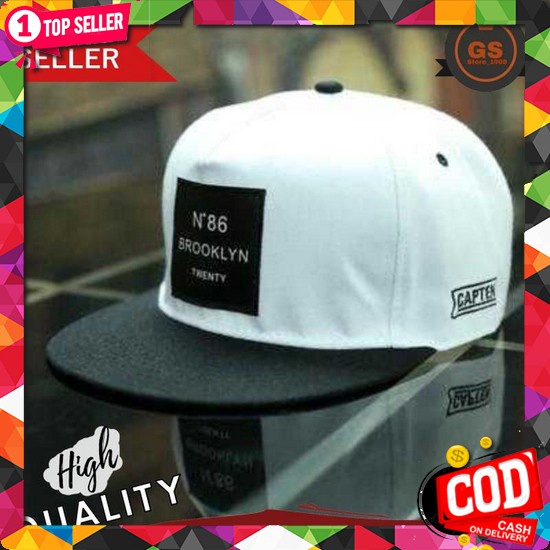 Topi Pria/Topi Polo Caps/Topi Distro Terbaru Topi Pria Keren Distro Snapback Original Import - Put