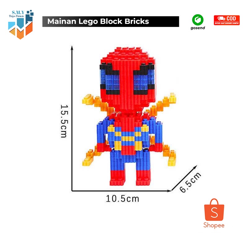 SMY  Mainan Nano Block 6019-26-39 - Bricks Education  Nano Block / Mainan Balok 3D-2
