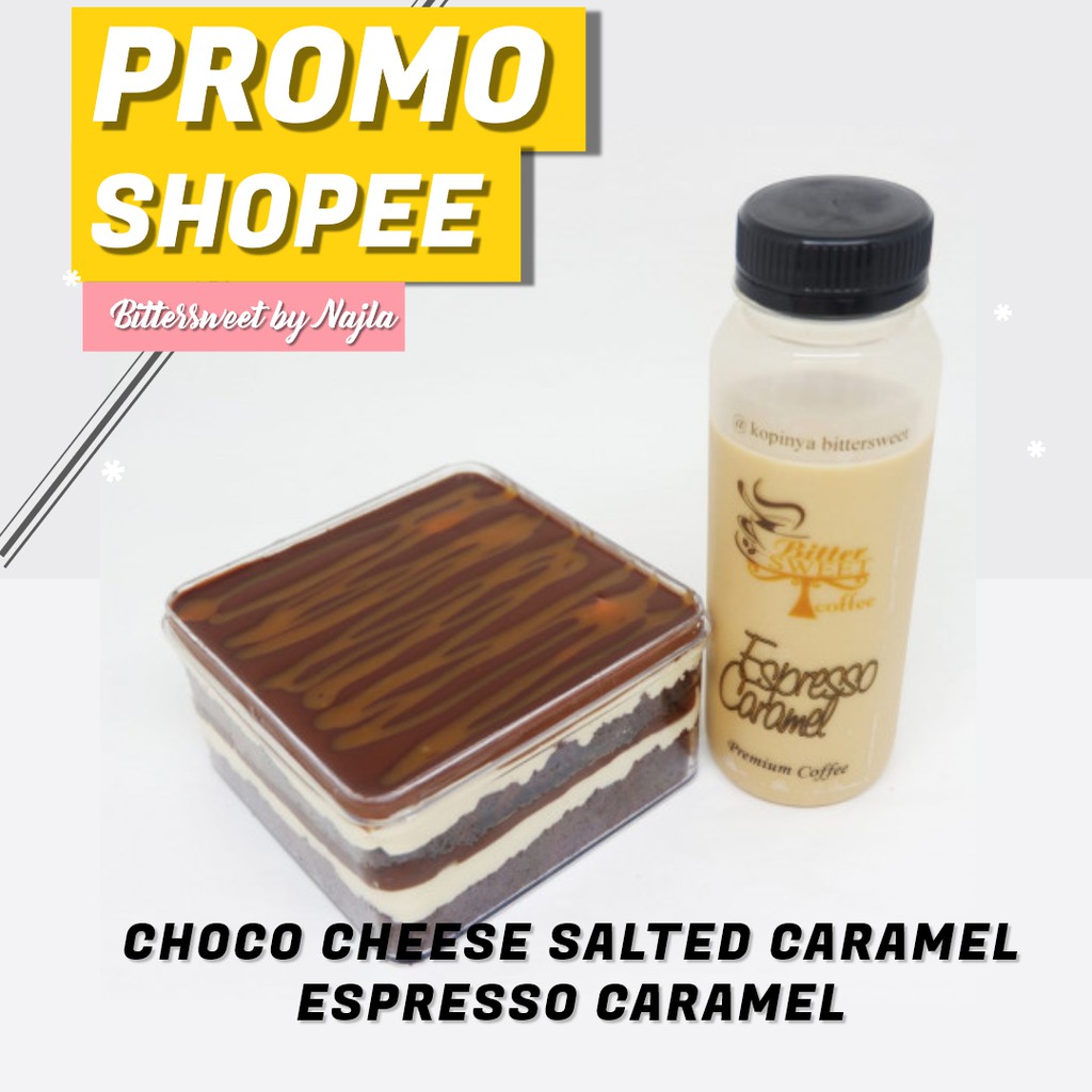 

CHOCOCHEESE SALTED CARAMEL & ESPRESSO CARAMEL