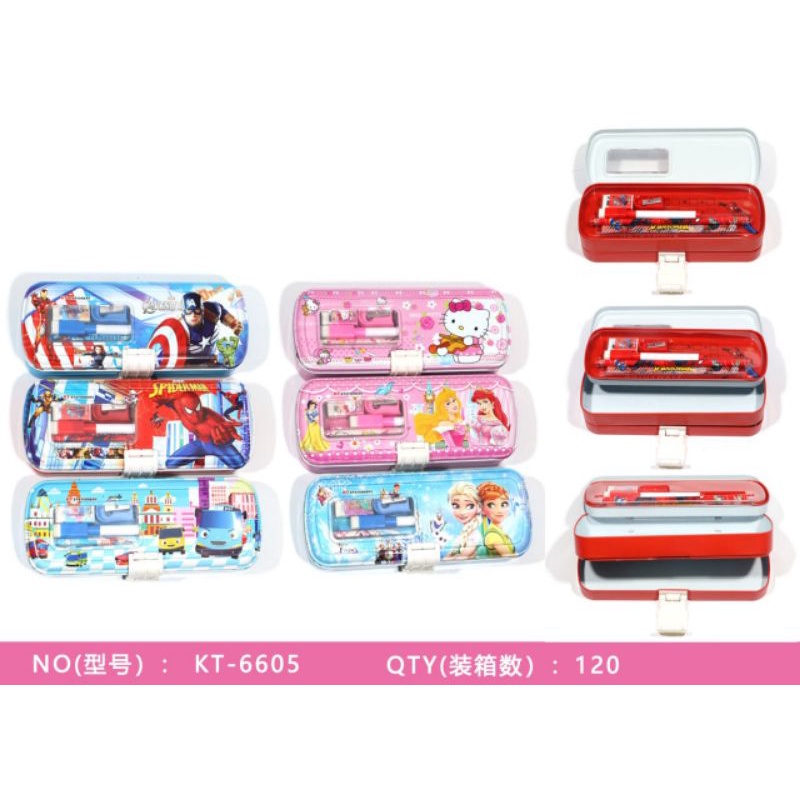 

Tempat pencil karakter/study set