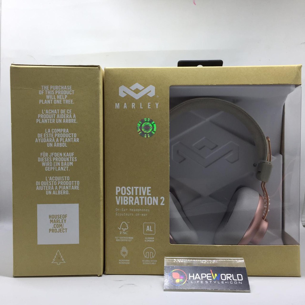 HOUSE OF MARLEY POSITIVE VIBRATION 2 WIRE HEADPHONES