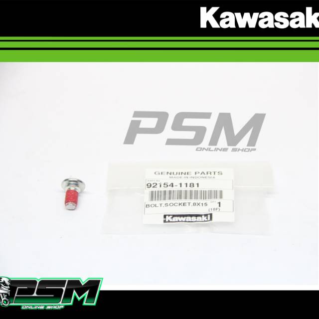 Bolt Baut Piringan Depan Belakang Klx Bf Dtracker KGP 92154-1181 Baut Disc Depan Belakang Klx Dtrack