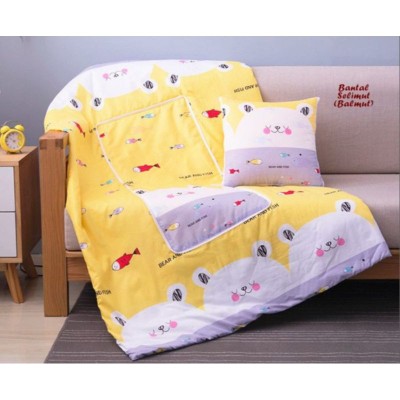 Balmut Bantal Selimut Traveling