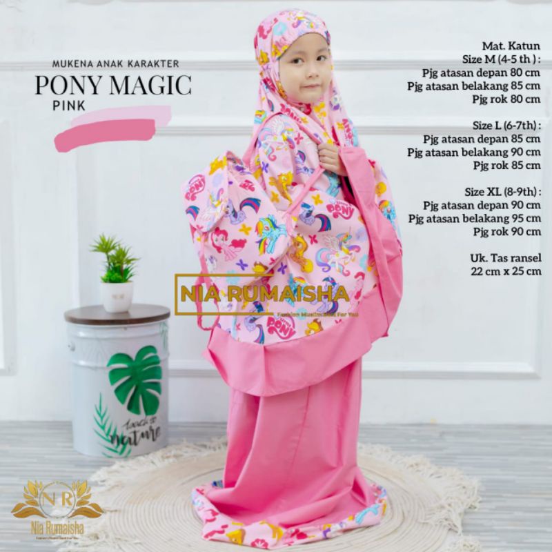 MUKENA ANAK || ORIGINAL BY NIA RUMAISHA