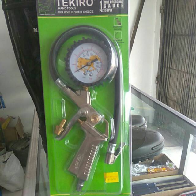 Inflator/pengukur tekanan angin ban Tekiro