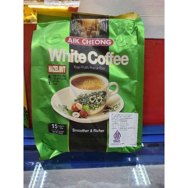 

Aik Cheong White Coffee Hazelnut 600gr