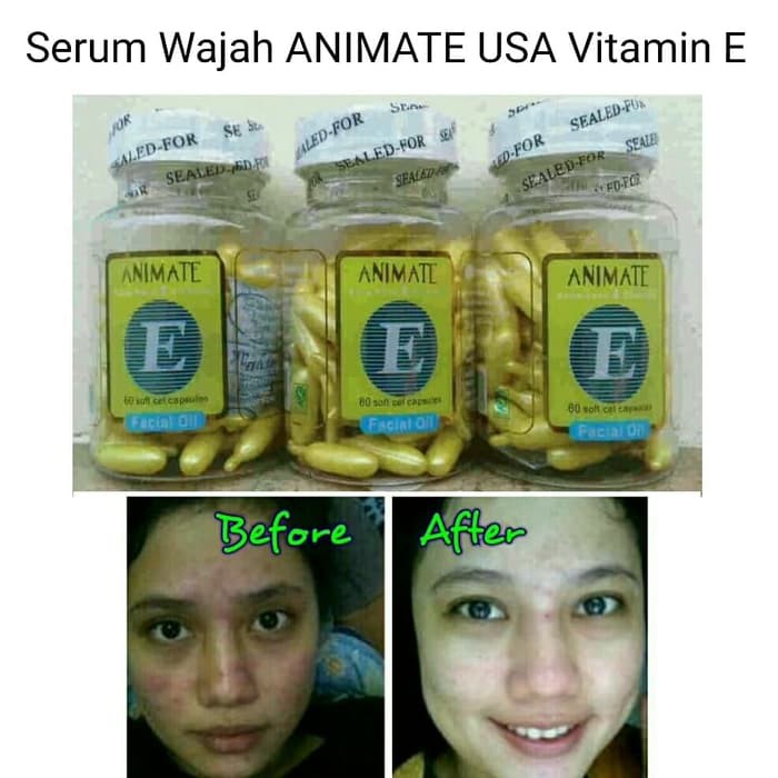 [ORI] Animate Vitamin E Serum - 60 Softgels