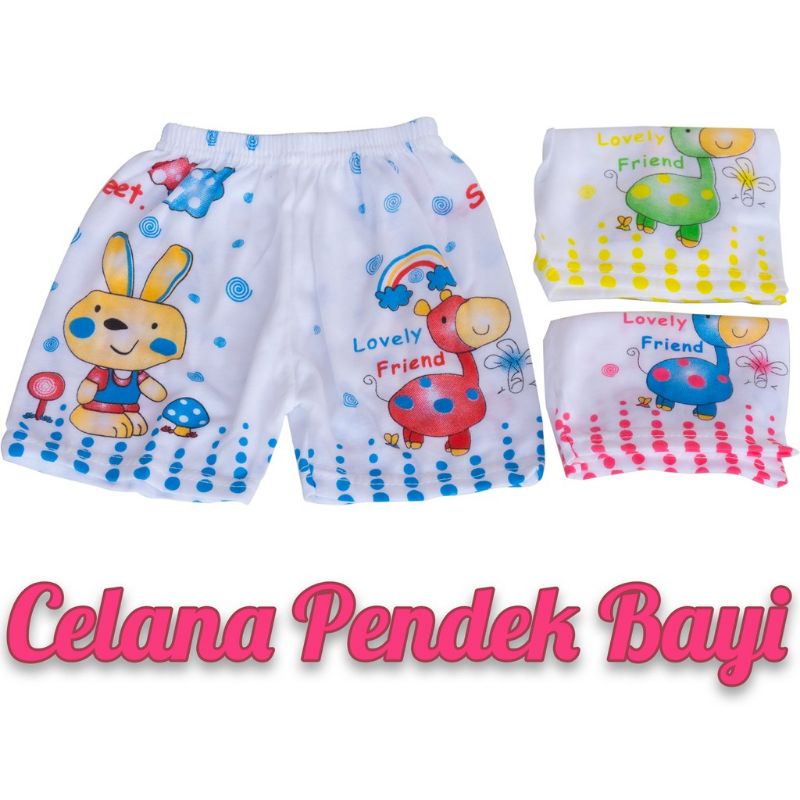 Celana Bayi Baru Lahir Unisex Celana Pendek/ Panjang Bayi Newborn Murah Harga Grosir