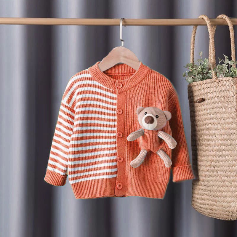 TokoMilkan Cardigan Rajut Premium Anak Perempuan Renata Kida | Atasan Anak Umur 1-6 Tahun