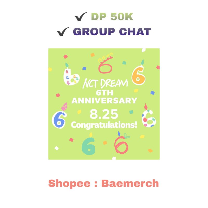NCT DREAM - 6TH ANNIVERSARY MD