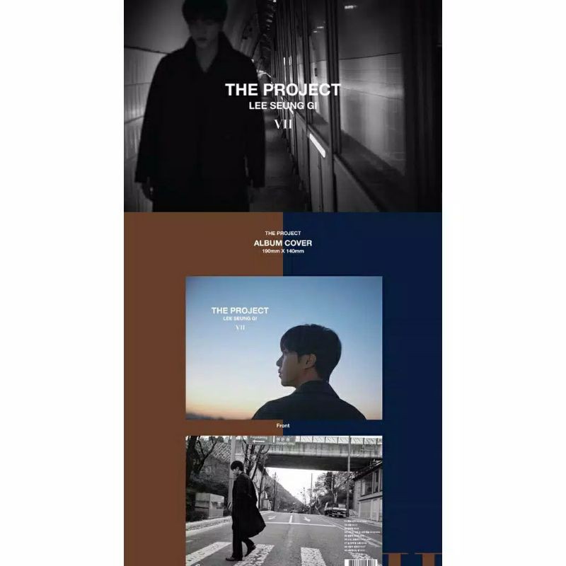 ALBUM LEE SEUNGGI THE PROJECT BOOKED