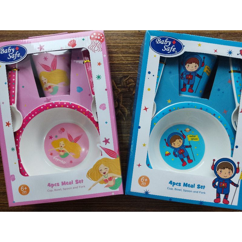 Baby safe set meal / baby safe tempat makan 1 set