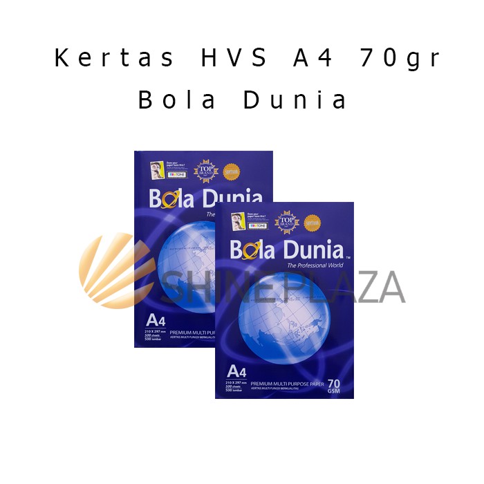 

Langsung Order Kertas HVS A4 70gr Bola Dunia terbaik