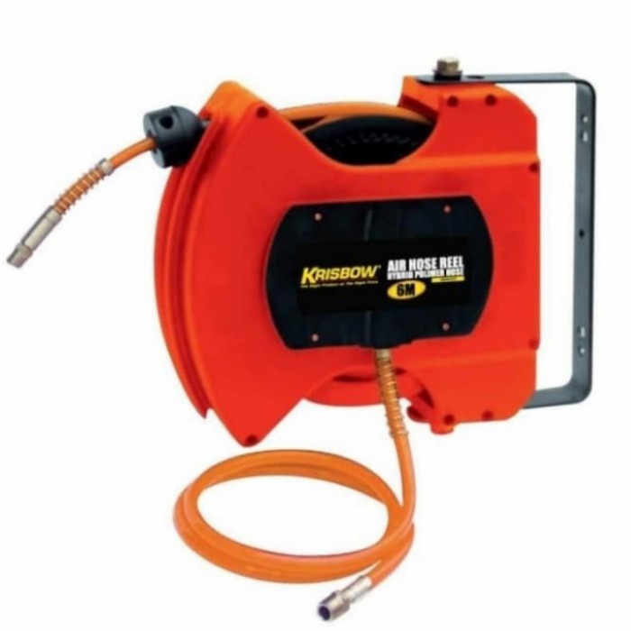 sale Krisbow Automatic air hose reel hybrid reel 6M krisbow 10085429 Berkualitas